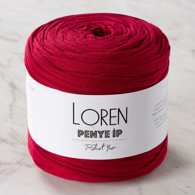 Loren T-shirt Yarn, Claret – 6