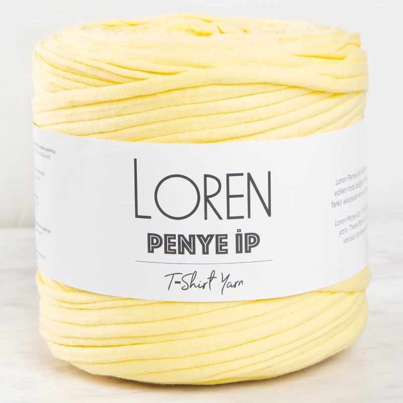 Loren T-shirt Yarn, Light Yellow – 44