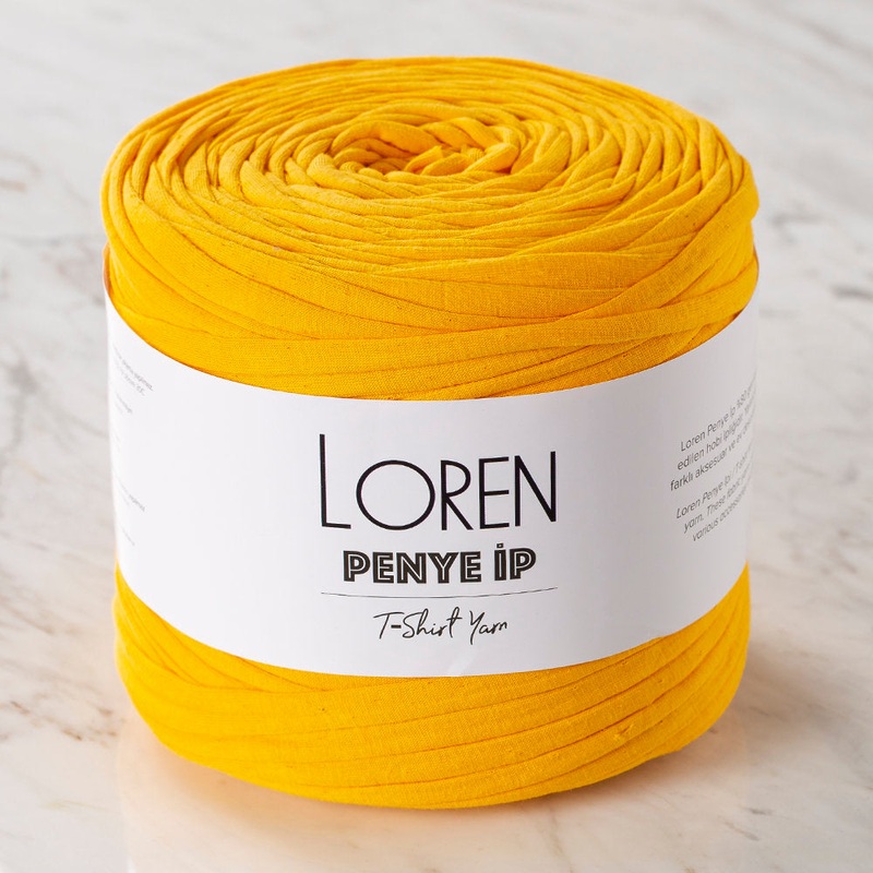Loren T-shirt Yarn, Mustard – 21