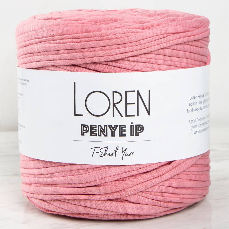 Loren T-shirt Yarn, Pink – 36