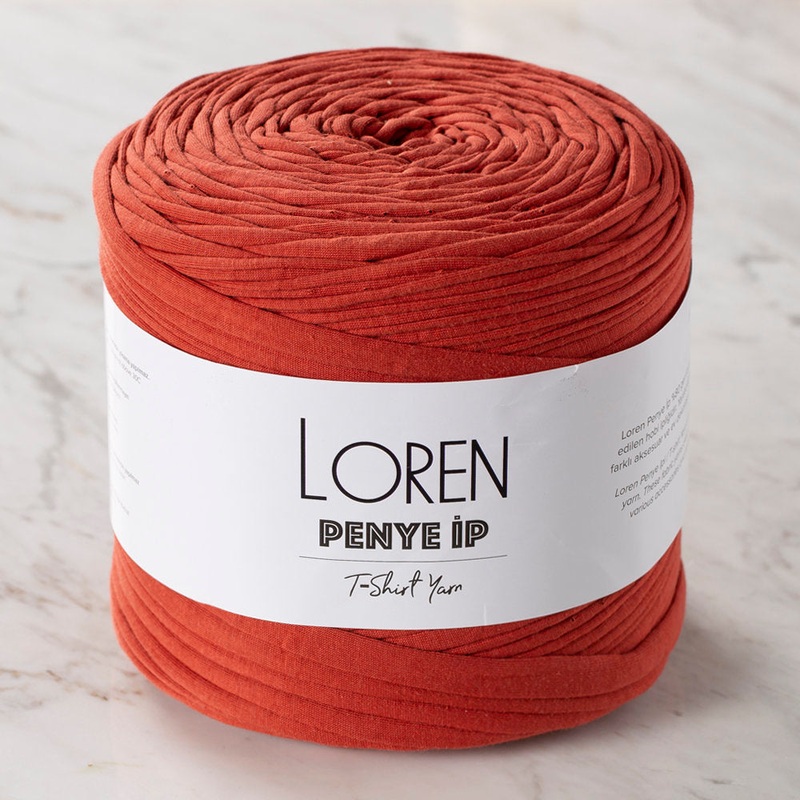 Loren T-shirt Yarn, Vermilion – 25