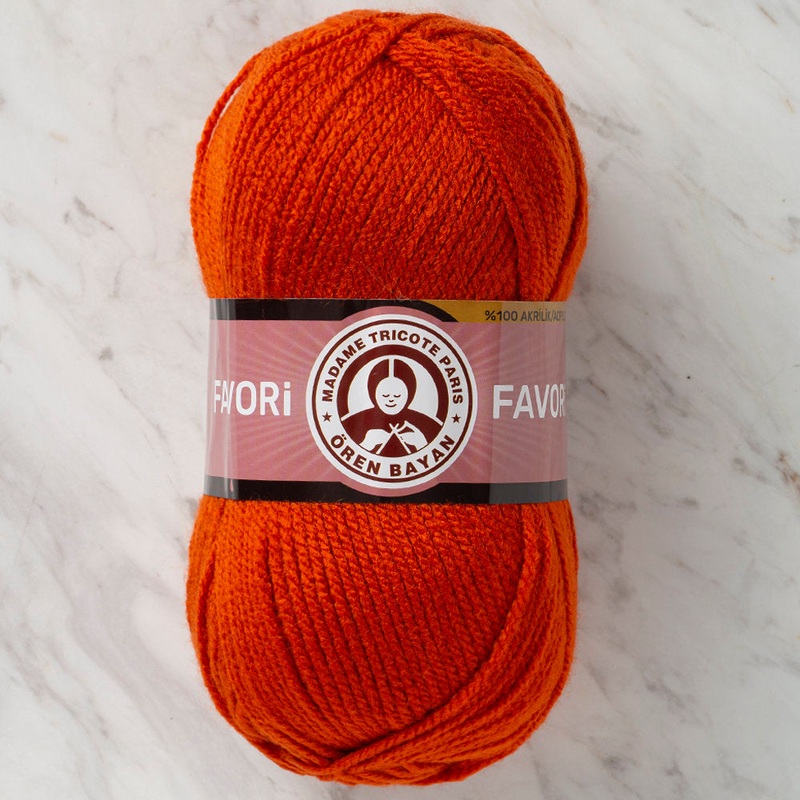 Madame Tricote Paris Favori Knitting Yarn, Brick – 107