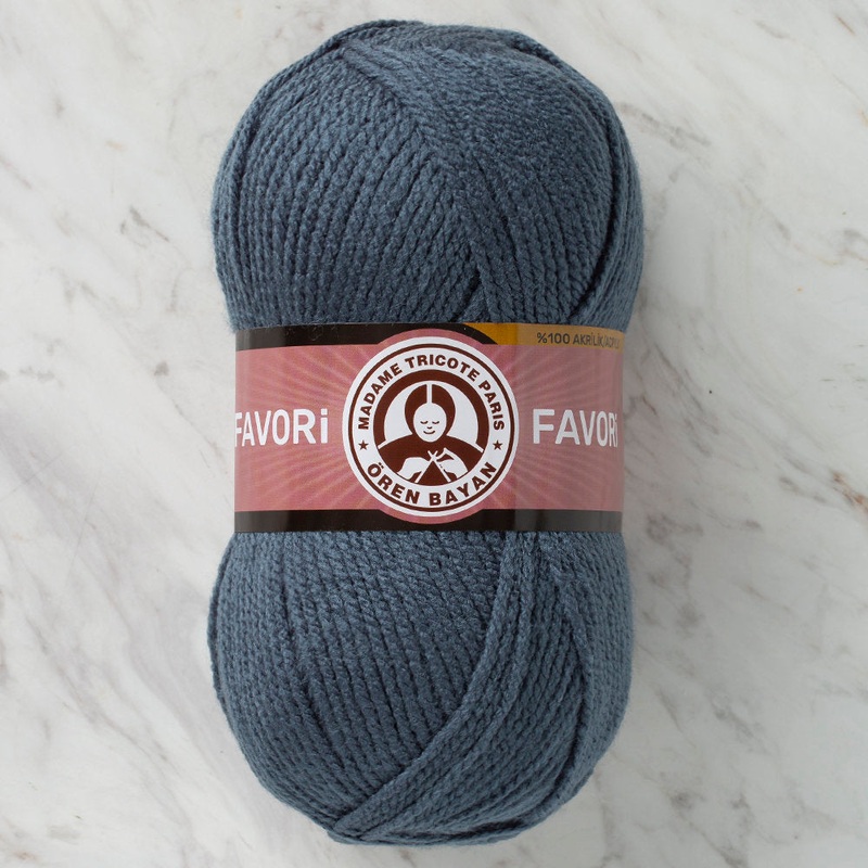 Madame Tricote Paris Favori Knitting Yarn, Petrol Blue – 018