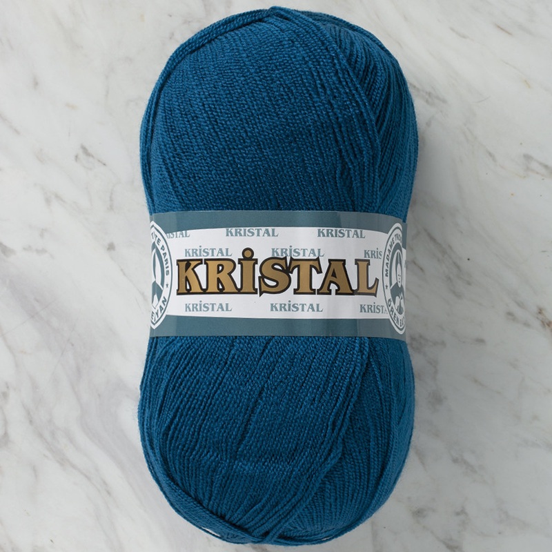 Madame Tricote Paris Kristal Yarn, Petrol Blue – 101