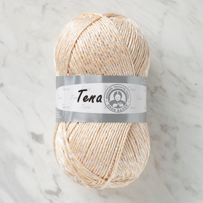 Madame Tricote Paris Tena Yarn, Cream – 0404