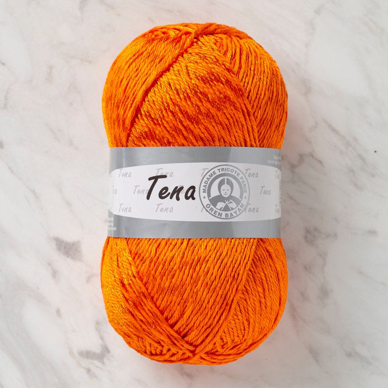 Madame Tricote Paris Tena Yarn, Orange – 0402