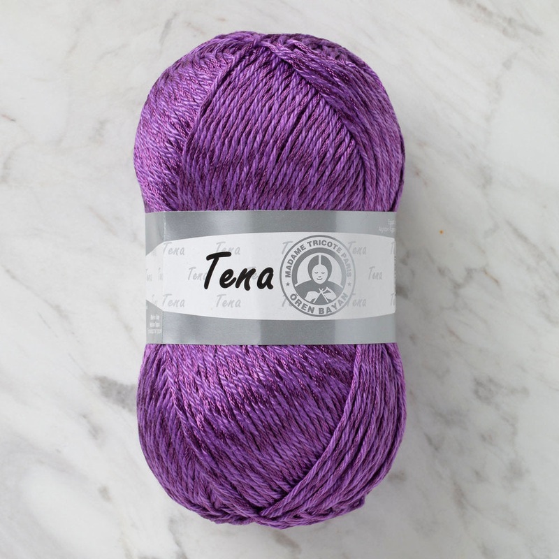 Madame Tricote Paris Tena Yarn, Purple – 0412