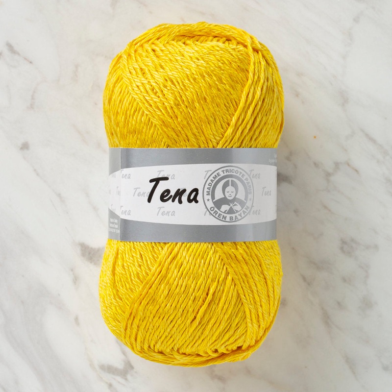 Madame Tricote Paris Tena Yarn, Yellow – 0433