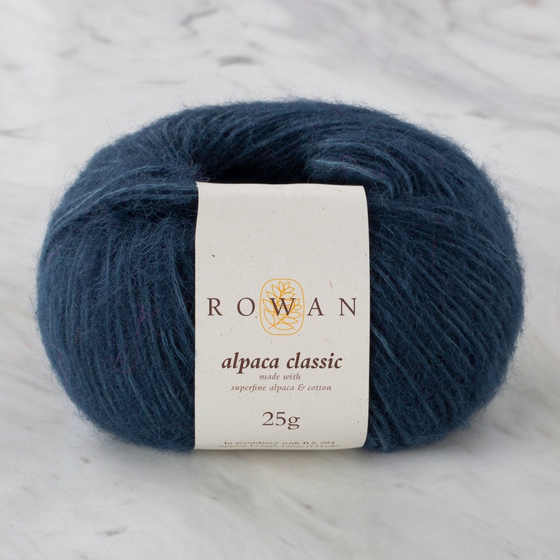 Rowan Alpaca Classic Yarn, Deep Teal – 00109