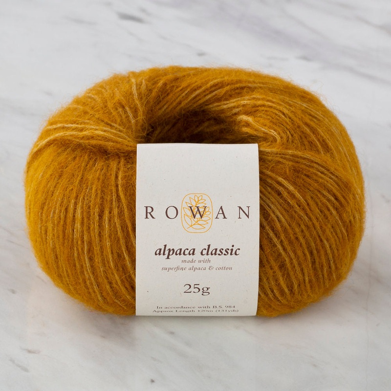 Rowan Alpaca Classic Yarn, Golden Girl – 00114
