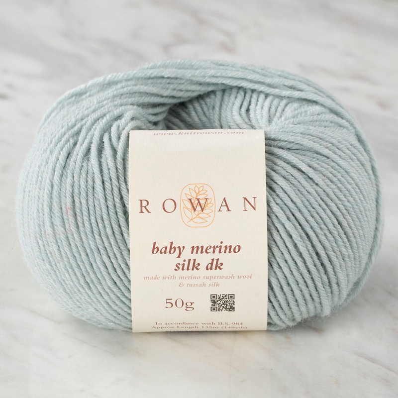 Rowan Baby Merino Silk DK Yarn, Frosty – SH702