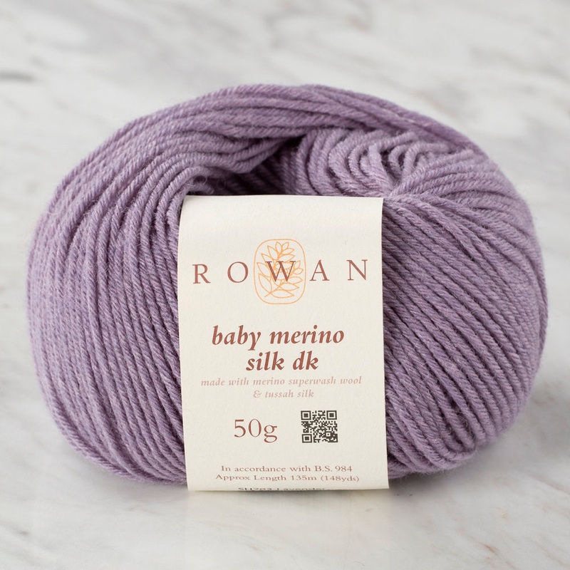 Rowan Baby Merino Silk DK Yarn, Lavender – SH703