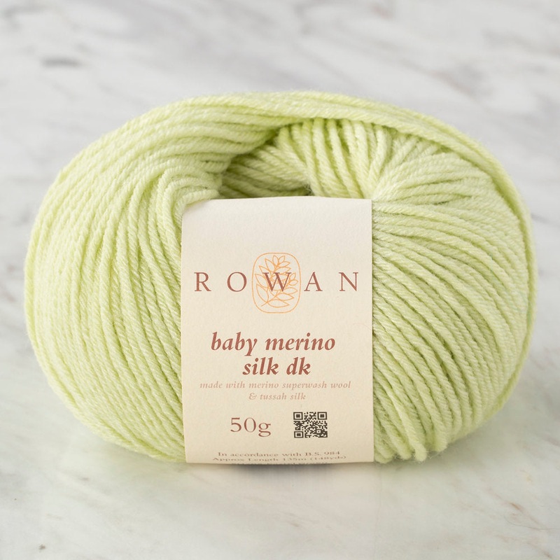 Rowan Baby Merino Silk DK Yarn, Pastel Green – SH705