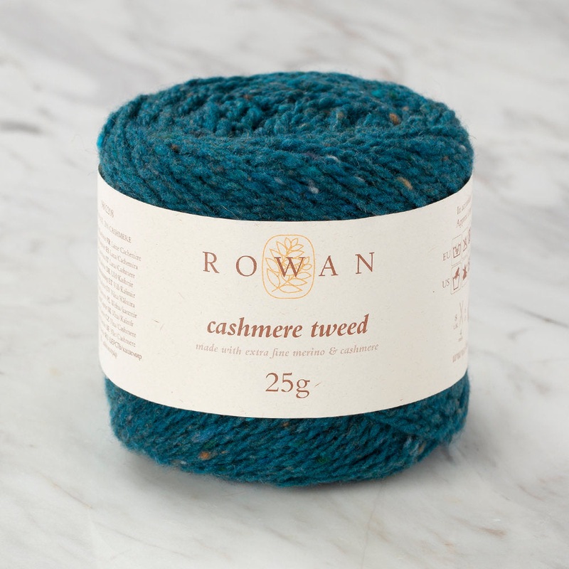 Rowan Cashmere Tweed Yarn, Jade Garden – 00012