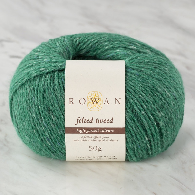 Rowan Felted Tweed Yarn, Electric Green – 203