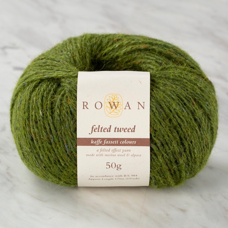 Rowan Felted Tweed Yarn, Lotus Leaf – 205