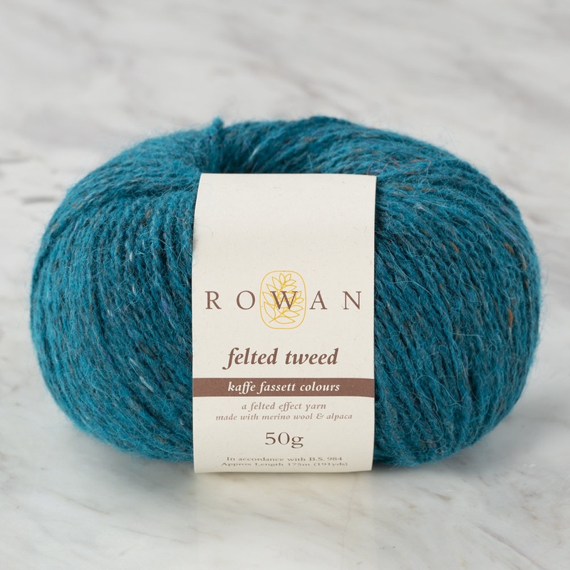Rowan Felted Tweed Yarn, Turquoise – 202
