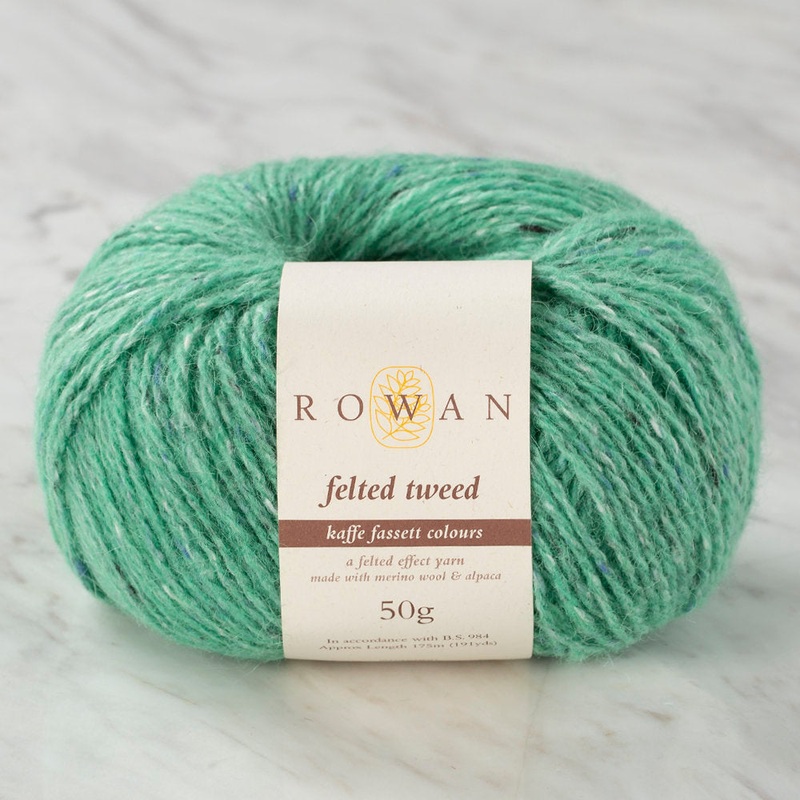 Rowan Felted Tweed Yarn, Vaseline Green – 204