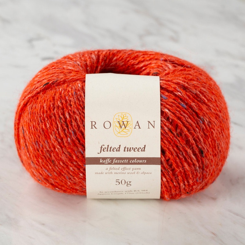 Rowan Felted Tweed Yarn, Zinnia – 198