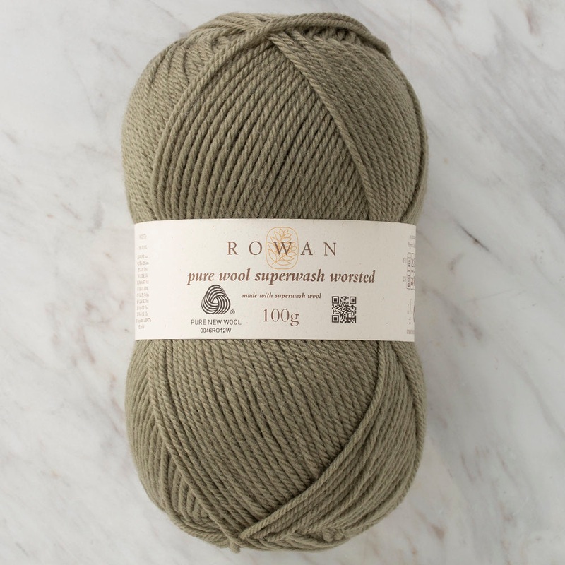 Rowan Pure Wool Superwash Worsted Yarn, Fern – 00193