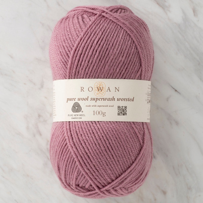 Rowan Pure Wool Superwash Worsted Yarn, Raisin – 00191