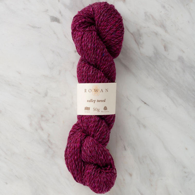 Rowan Valley Tweed Yarn, Marsh Orchid – 00113