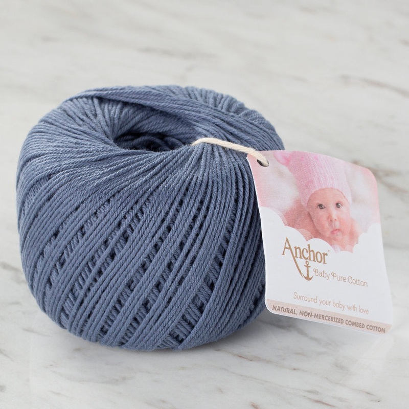 Anchor Baby Pure Cotton 4ply Yarn, Anthracite – 00269