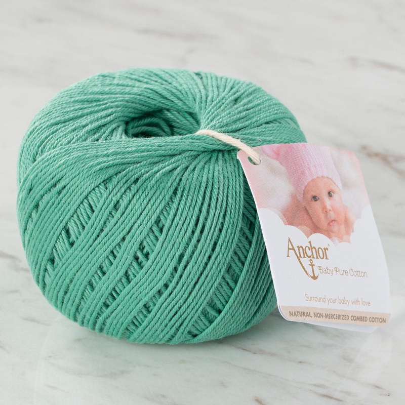 Anchor Baby Pure Cotton 4ply Yarn, Green – 00272