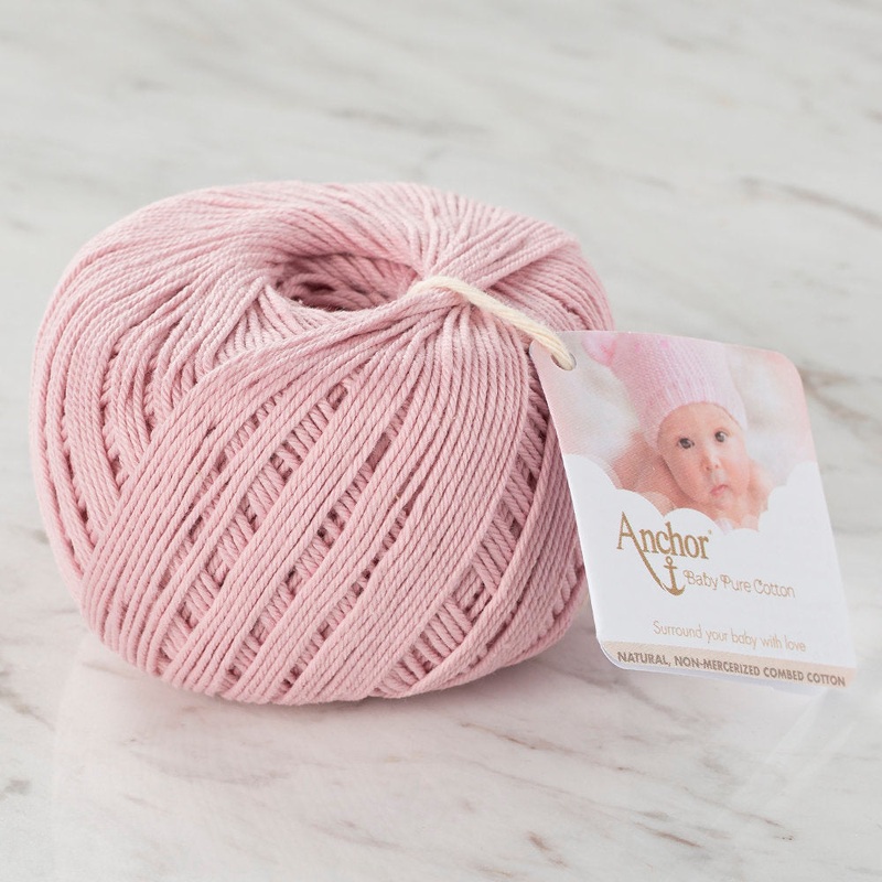 Anchor Baby Pure Cotton 4ply Yarn, Lilac – 00423
