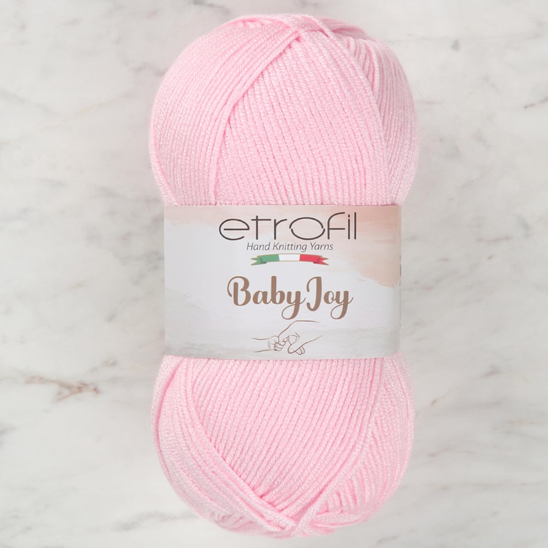 Etrofil Baby Joy Knitting Yarn, Baby Pink – 80300