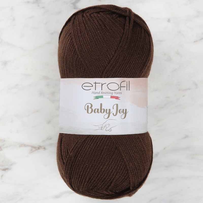 Etrofil Baby Joy Knitting Yarn, Brown – 80071