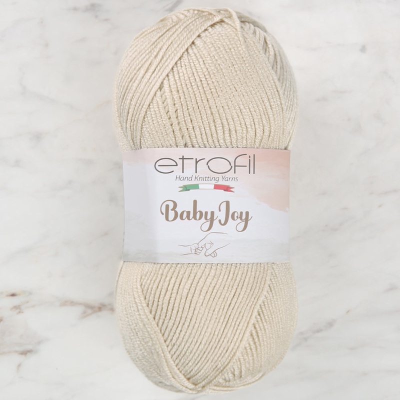 Etrofil Baby Joy Knitting Yarn, Ecru – 80072