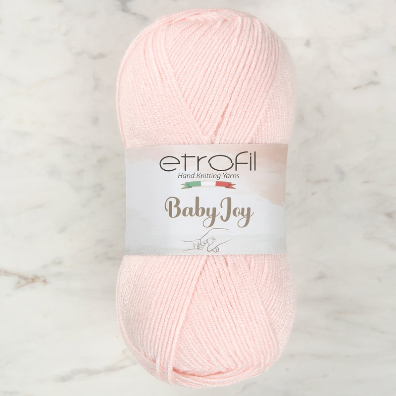 Etrofil Baby Joy Knitting Yarn, Light Pink – 80029