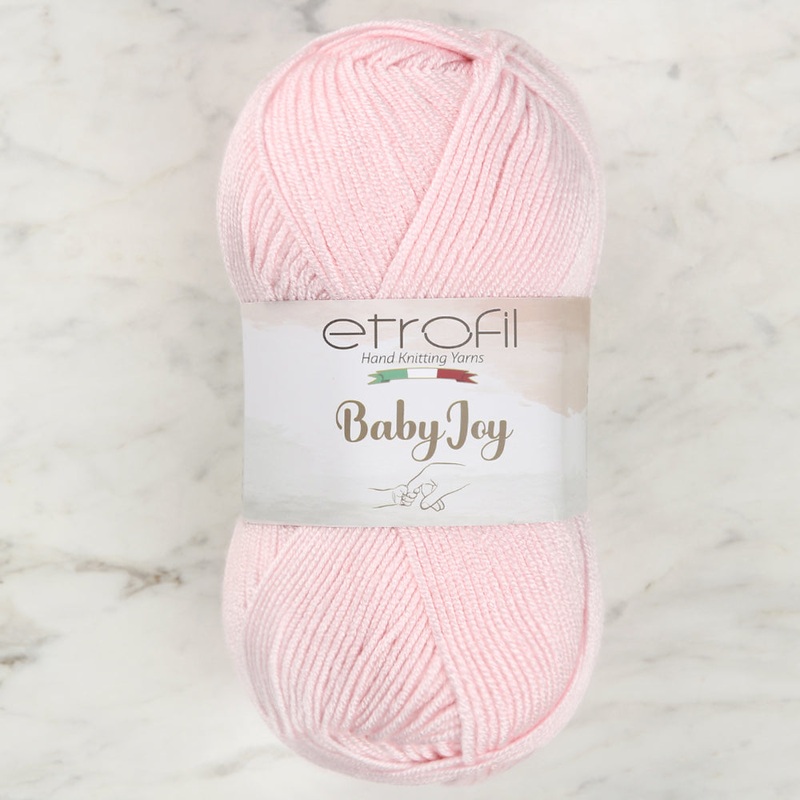Etrofil Baby Joy Knitting Yarn, Light Pink – 80034