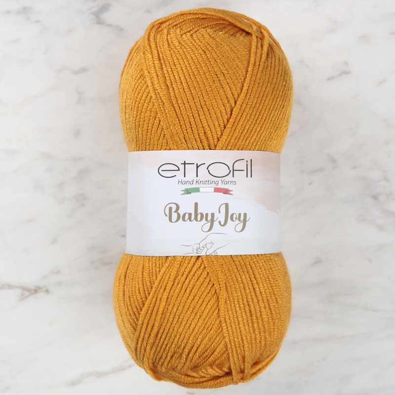 Etrofil Baby Joy Knitting Yarn, Mustard – 80026