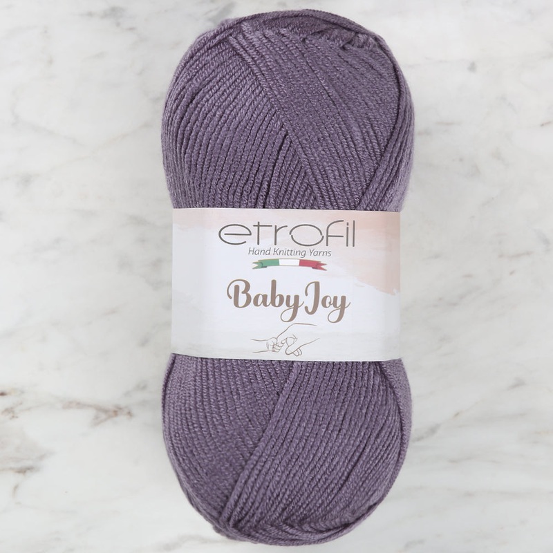 Etrofil Baby Joy Knitting Yarn, Purple – 80063