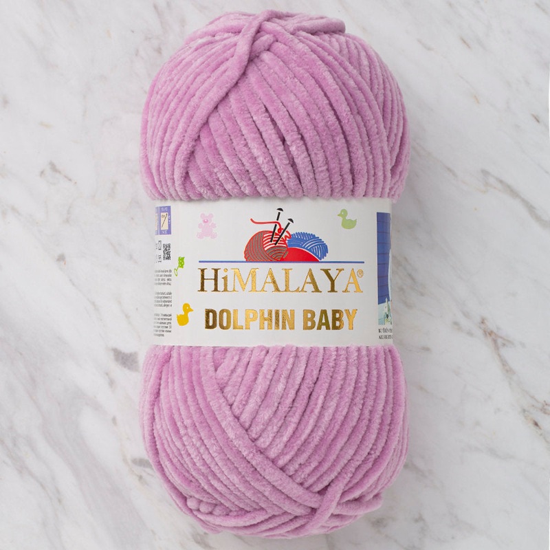 Himalaya Dolphin Baby Chenille Yarn, Lilac – 80334
