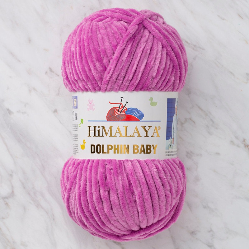 Himalaya Dolphin Baby Chenille Yarn, Lilac – 80356