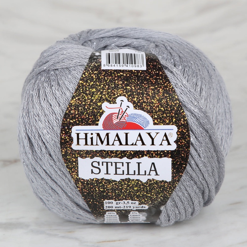 Himalaya Stella Hand Knitting Yarn,Grey – 46029