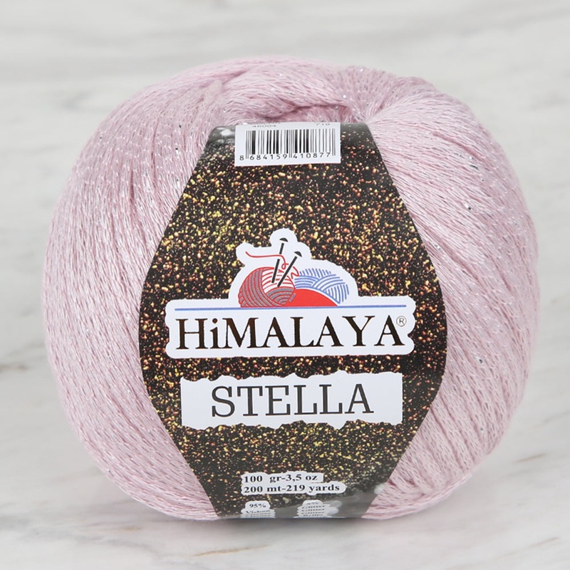 Himalaya Stella Hand Knitting Yarn,Powder Pink – 46004