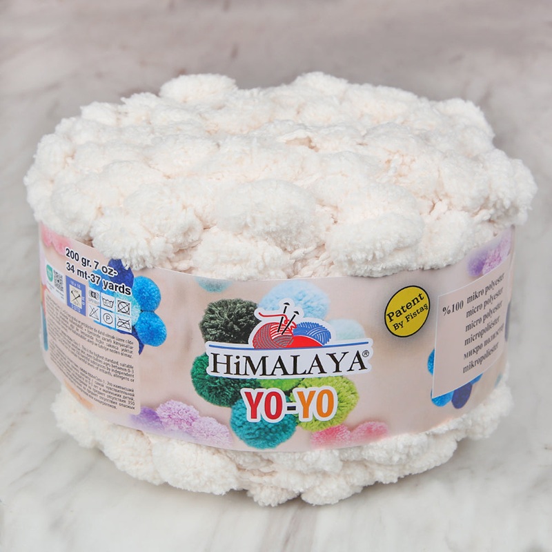 Himalaya Yo-Yo Hand Knitting Yarn , Cream – 82102