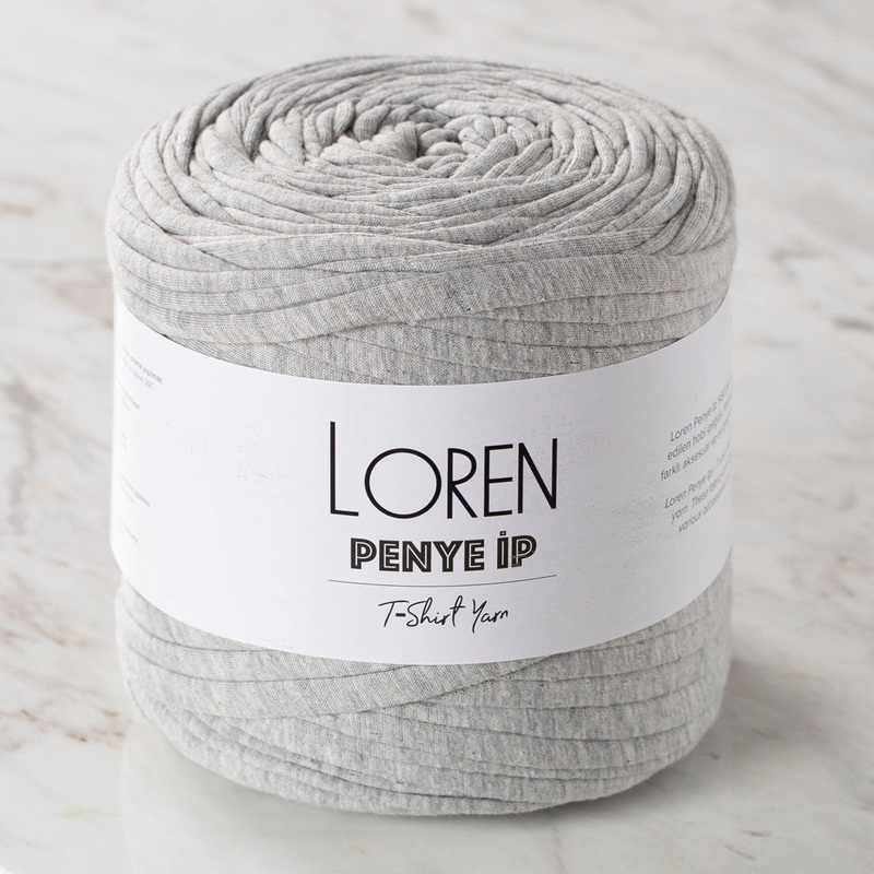 Loren T-shirt Yarn, Heather Grey – 32