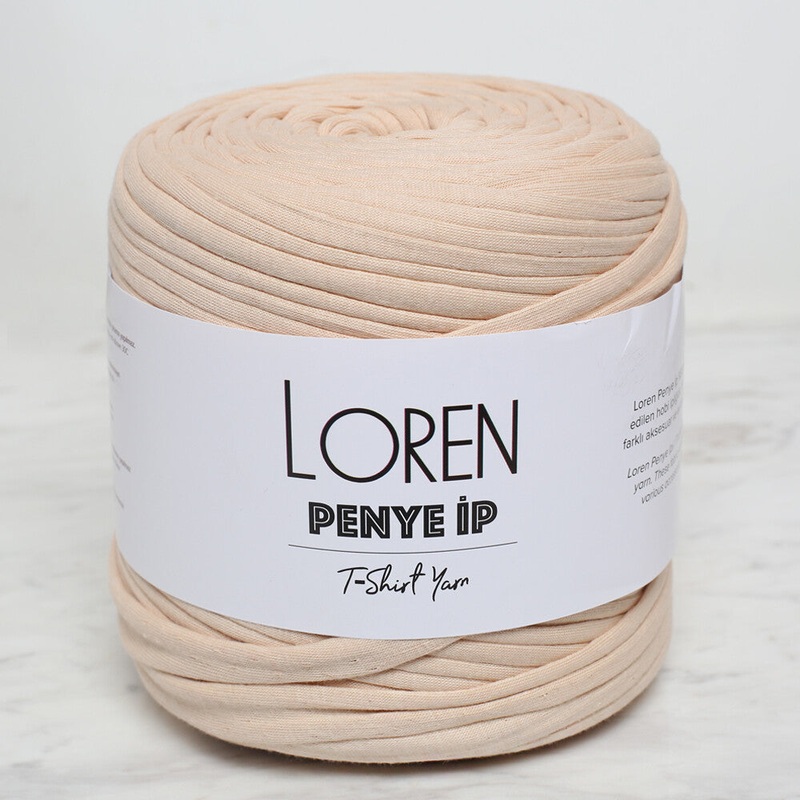 Loren T-Shirt Yarn, Light Yellow – 19