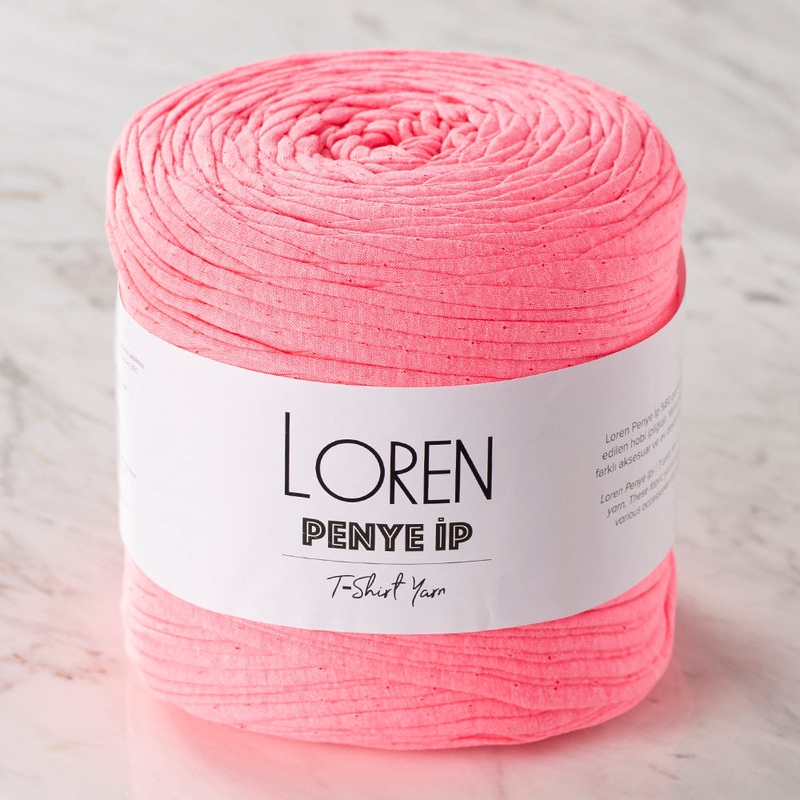 Loren T-shirt Yarn, Neon Pink – 9