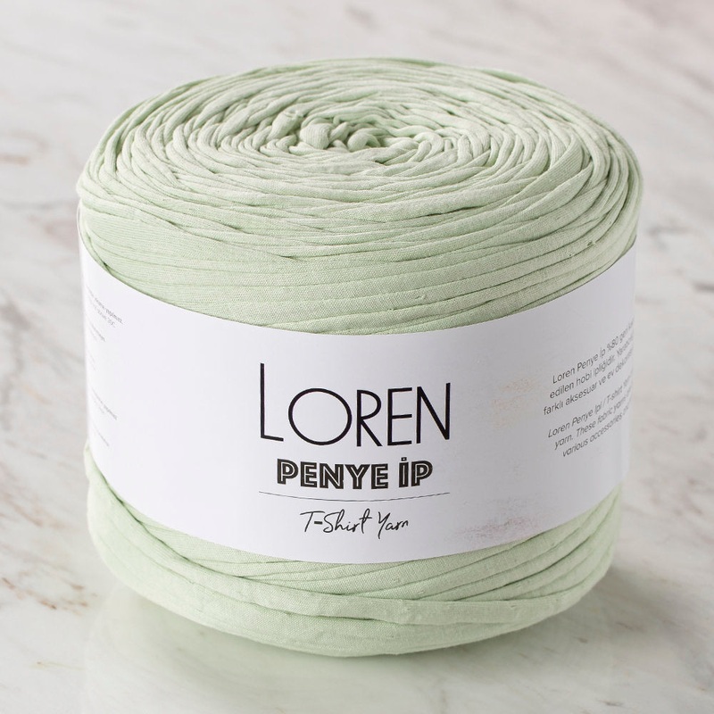Loren T-shirt Yarn, Pastel Green – 48