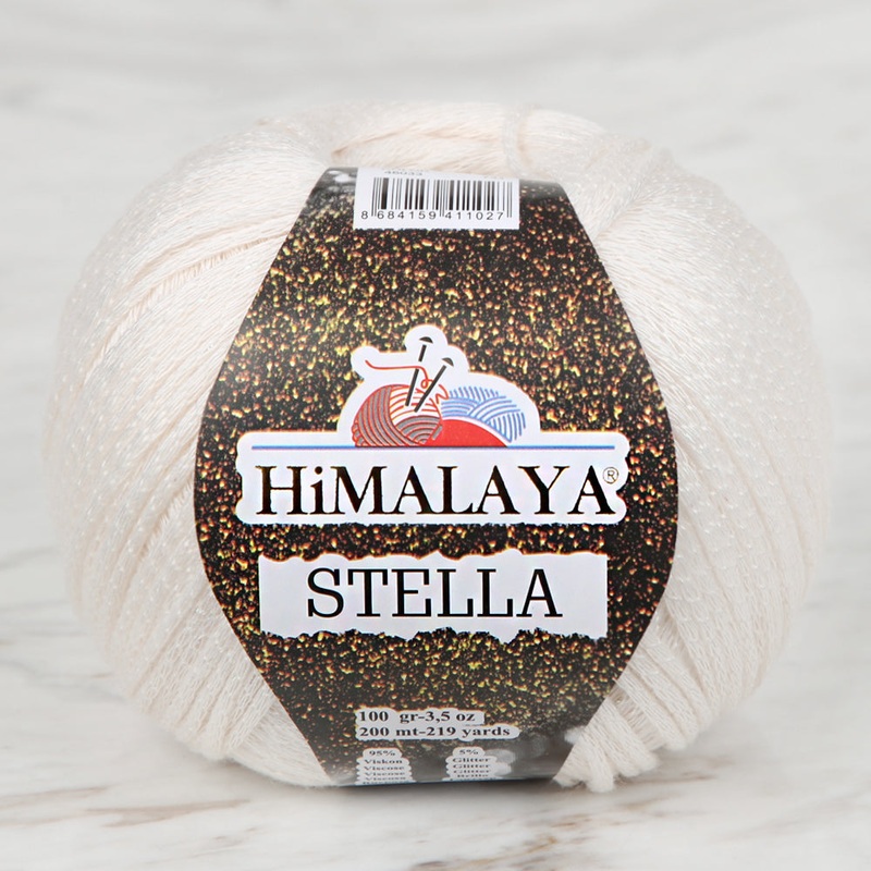 Himalaya Stella Hand Knitting Yarn, Cream – 46033