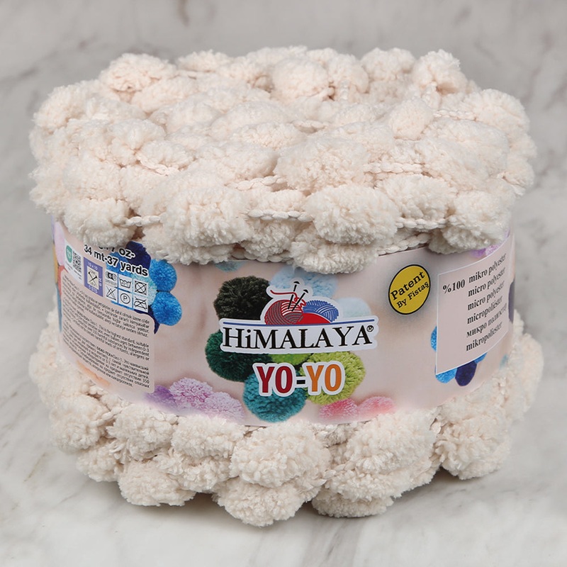 Himalaya Yo-Yo Hand Knitting Yarn , Cream – 82103