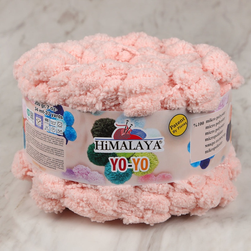 Himalaya Yo-Yo Hand Knitting Yarn , Salmon – 82105
