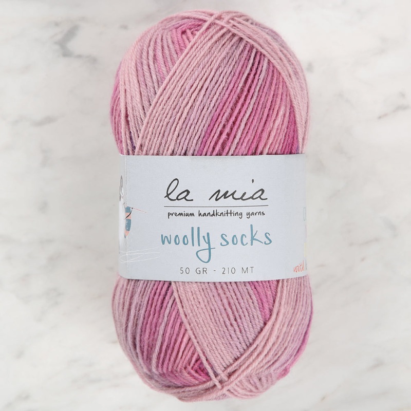 La Mia Woolly Socks Variegated Sock Yarn – L03