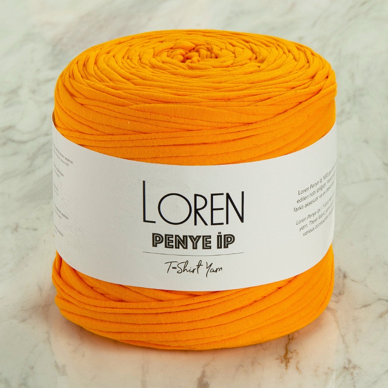 Loren T-Shirt Yarn, Orange – 63